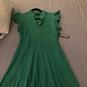 Cotton dress with pockets